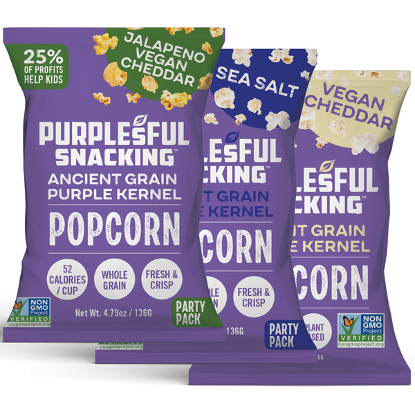 Purplesful Variety Pack Popcorn